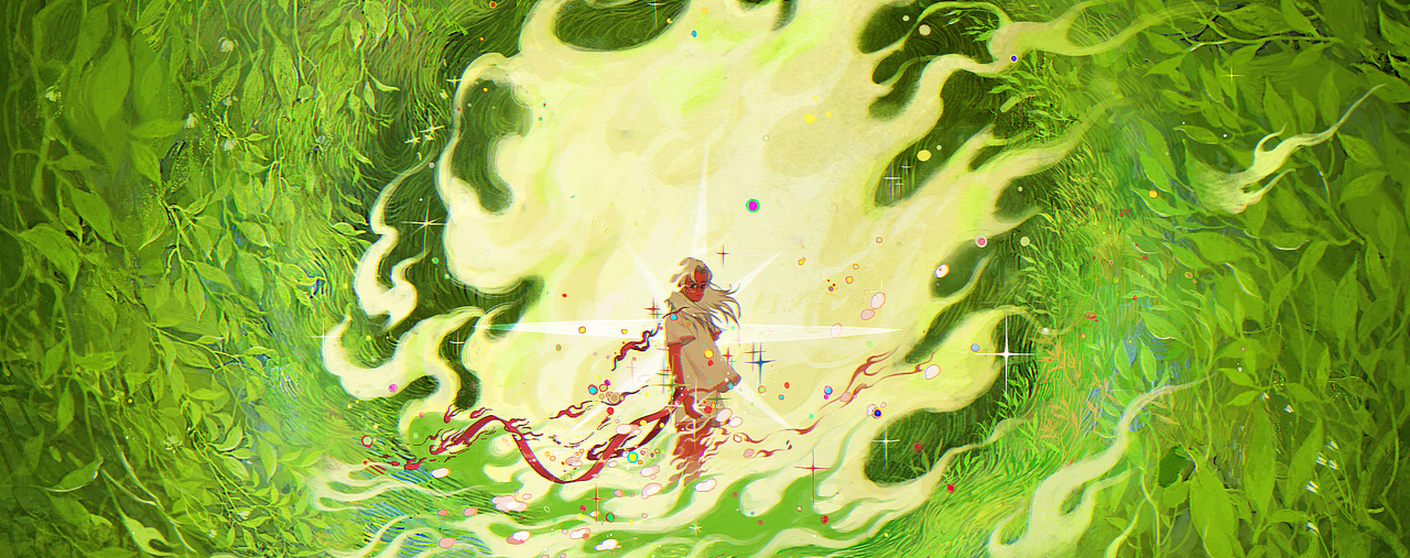 《秘境》(图ZMzA0NzQwNDg0) - 创作习作 - 站酷设计师東夏卿卿原创素材 - 站酷ZCOOL