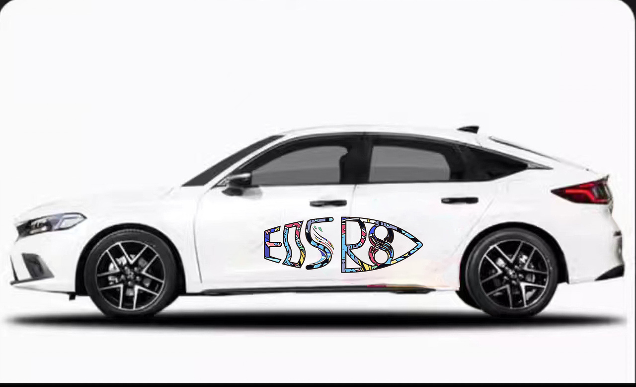 佳能EOS R8 线下物料p图示意