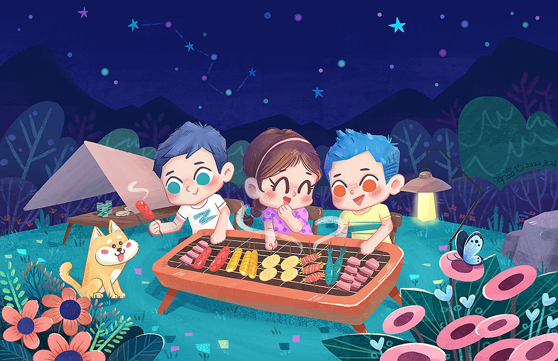 2022-2023插画作品总结