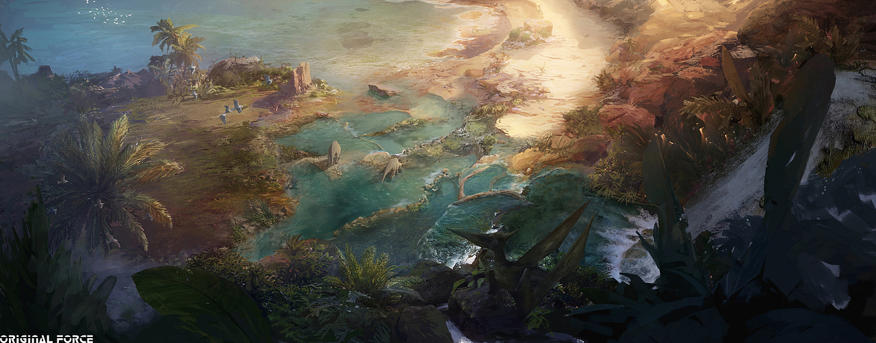 Prehistoric planet（图ZMzMyODc1NDgw） - 概念设定 - 站酷设计师马祖超原创素材 - 站酷ZCOOL