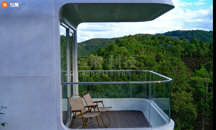 太空舱酒店,互集科技带你体验“茶旅融合”茶墅里之旅