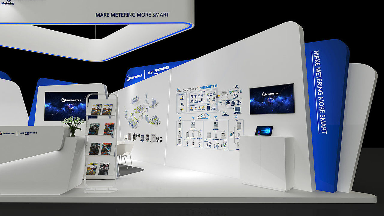 INHEMETER展会设计（图ZMzQ5MjI4ODA4） - 其他三维 - 站酷设计师pepper1110原创素材 - 站酷ZCOOL