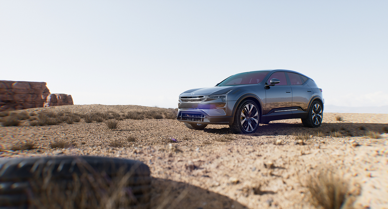 【汽车渲染】McLarenⅡ