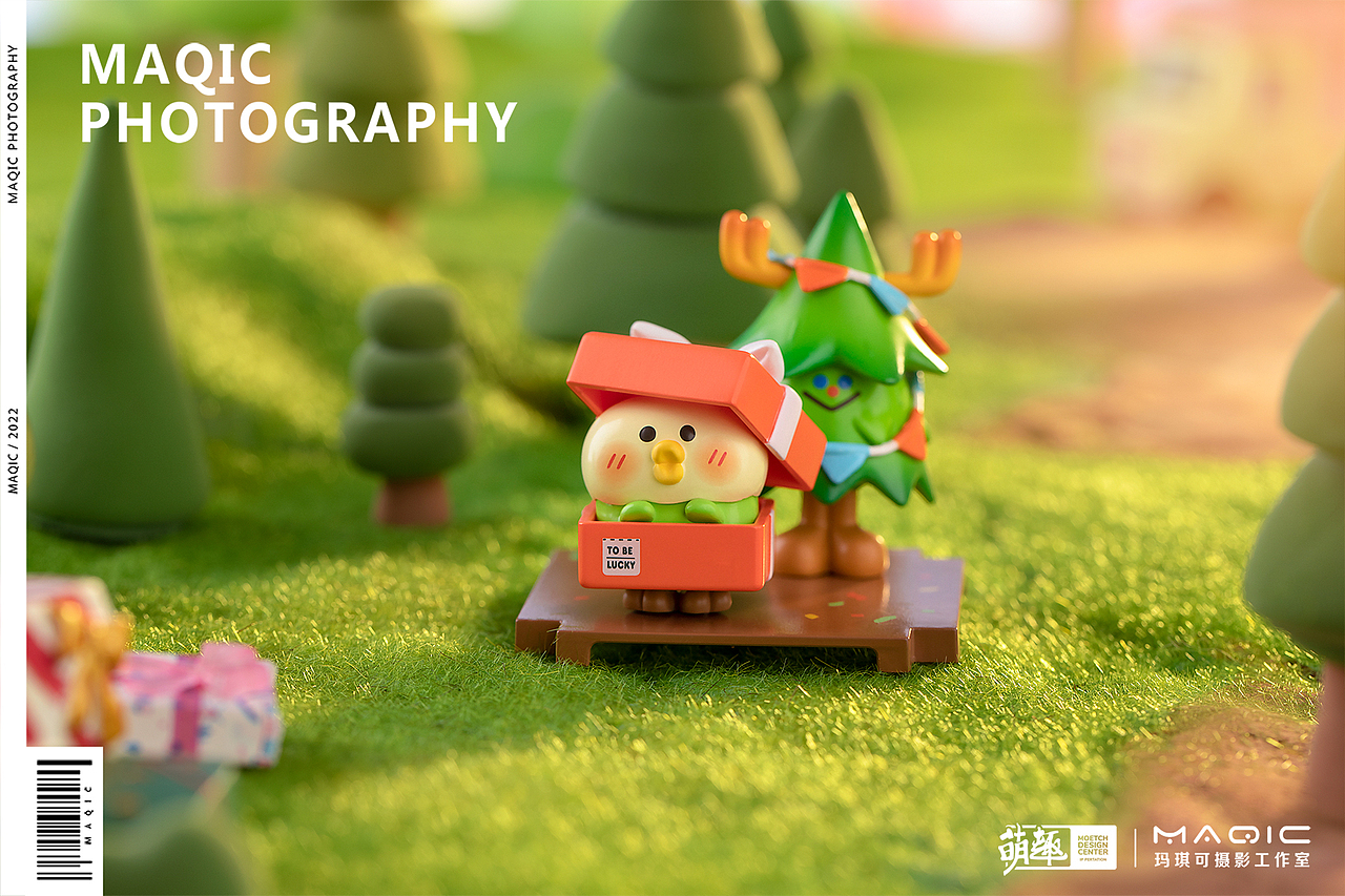 小鹦鹉BEBE《森林系列盲盒》——潮玩手办拍摄