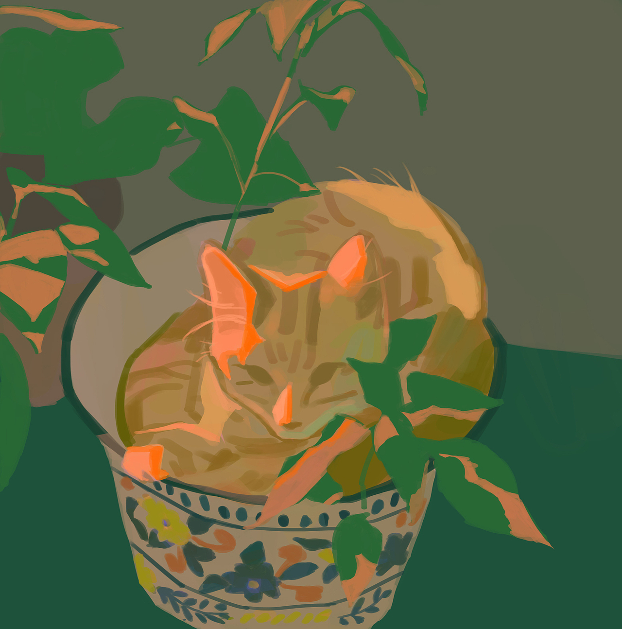 色彩派对30天- DAY16（图ZMzM1MzYxNjE2） - 商业插画 - 站酷设计师沈白夜原创素材 - 站酷ZCOOL