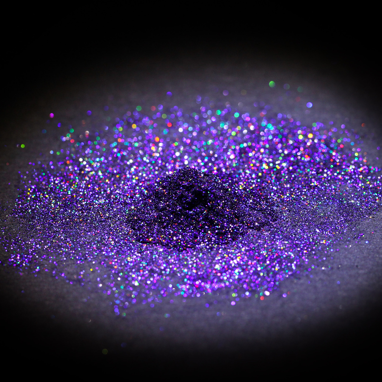 镭射变色龙粉末拍摄