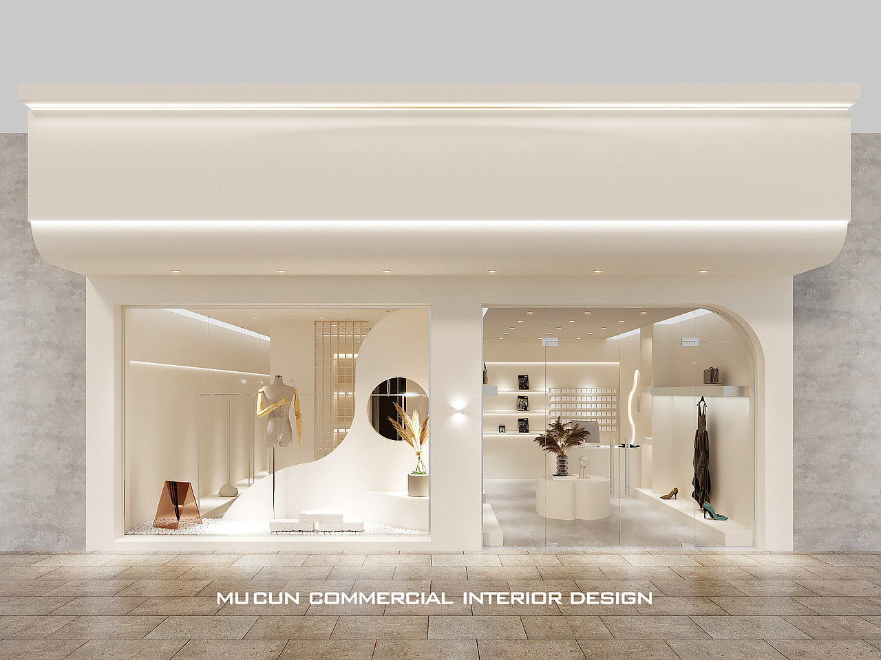 不到100平女装店应该怎么设计？