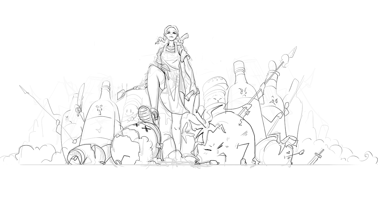 关于麻辣厨娘与番茄炒蛋这件事（图ZMzIzNjUwNDcy） - 创作习作 - 站酷设计师始于一个点原创素材 - 站酷ZCOOL