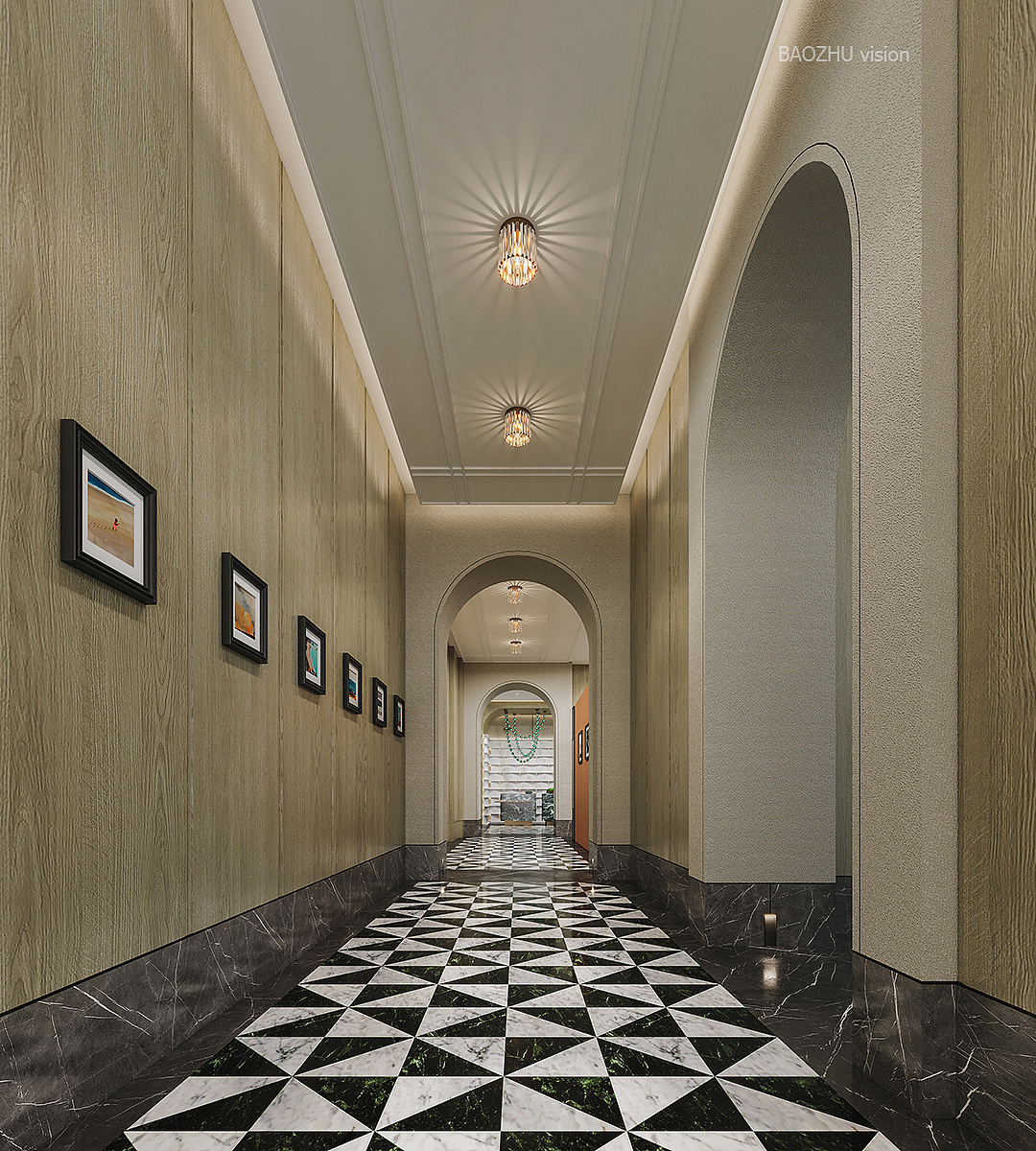 君屿酒店效果图方案（图ZMzE4MzU3Mzk2） - 酒店餐饮设计 - 站酷设计师宝猪GZC原创素材 - 站酷ZCOOL