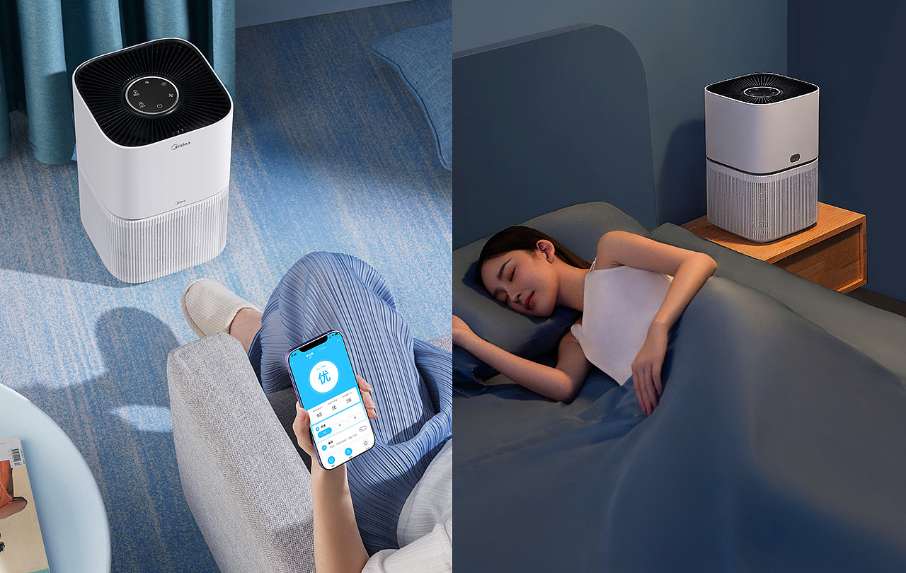 电商详情 | 美的空气净化器（图ZMzQ4NDIzMTMy） - 电商 - 站酷设计师喵谷Cc原创素材 - 站酷ZCOOL