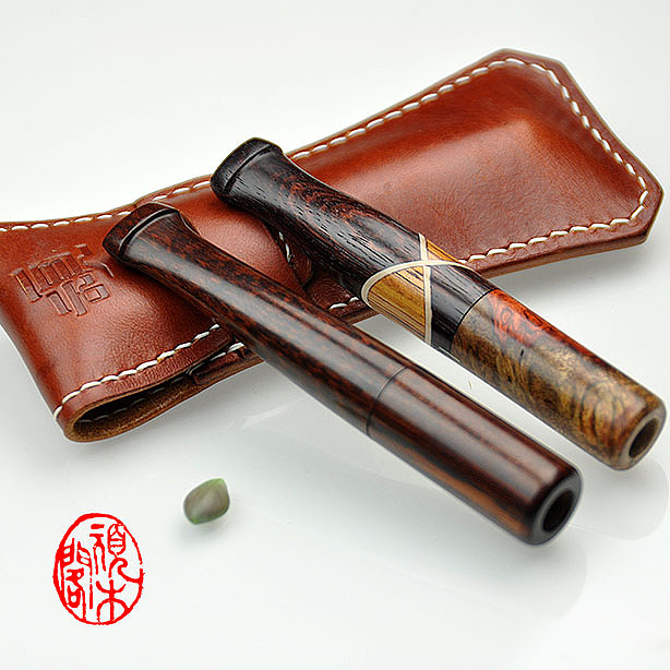 顽木作品《烟嘴一组》