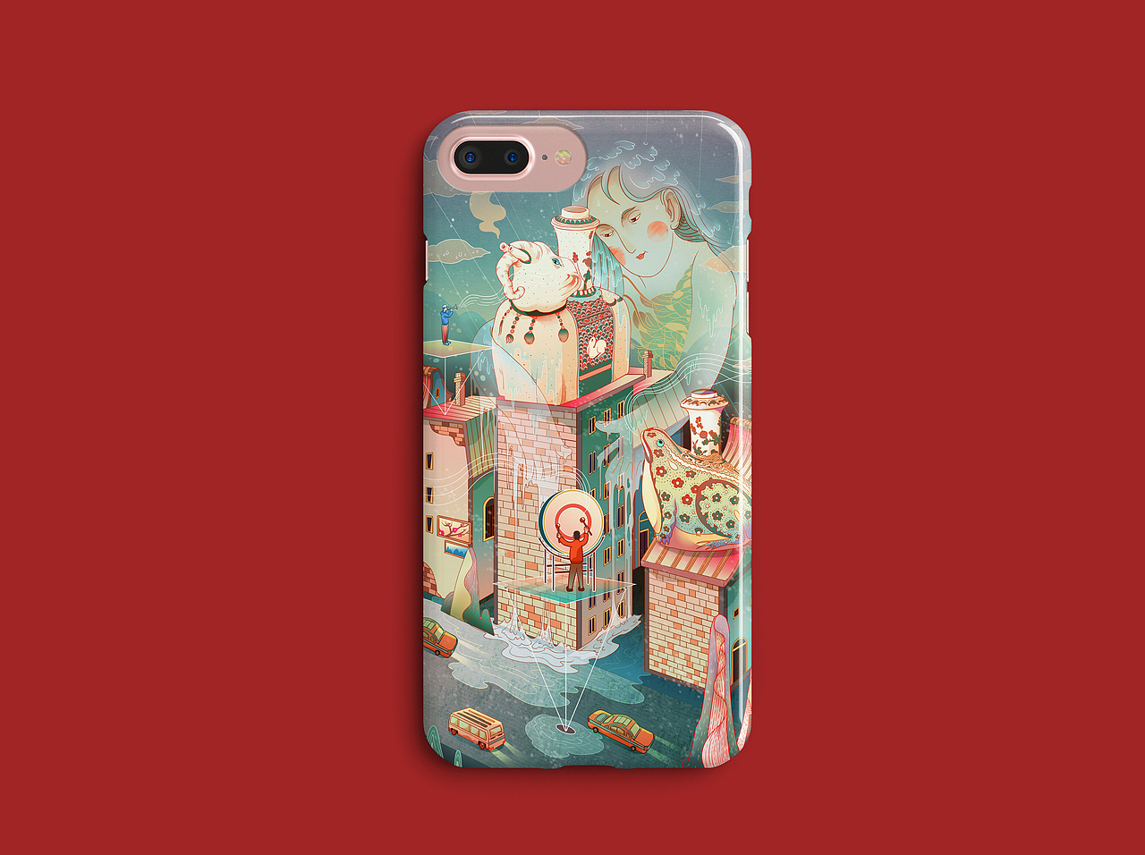 二十四节气插画—冬至（图ZMzU4MTI5Nzgw） - 商业插画 - 站酷设计师行水娃原创素材 - 站酷ZCOOL