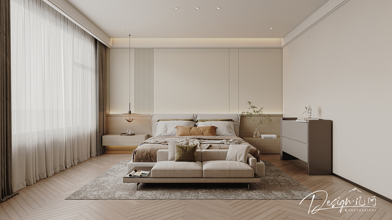 几何空间视觉表现 | 西溪玫瑰现代复试客餐厅