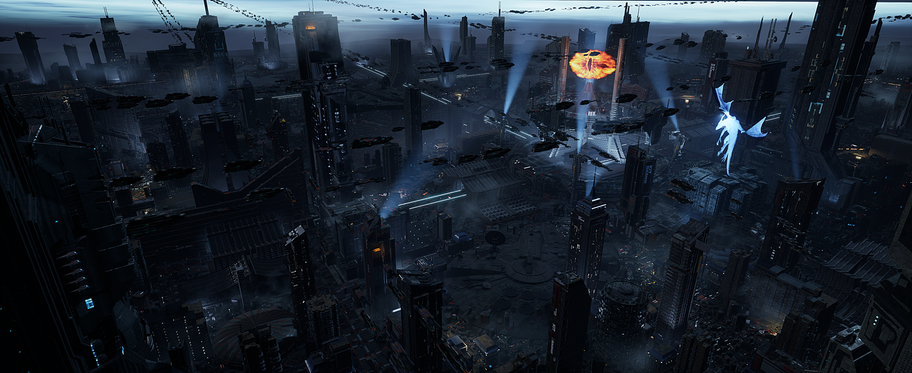 城市场景（图ZMzA5MDM3NDI0） - 场景 - 站酷设计师Kamirali雷原创素材 - 站酷ZCOOL