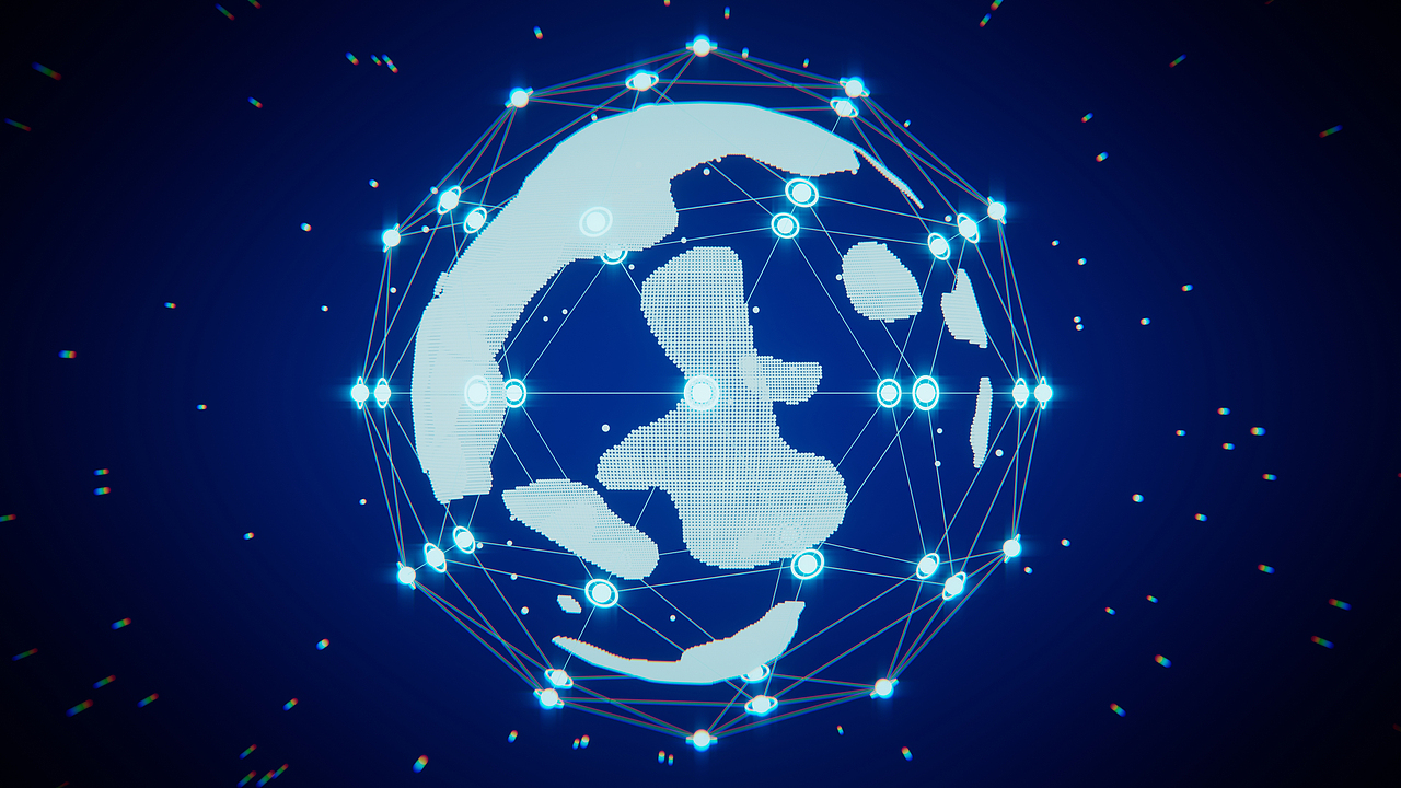 藍色粒子星球HUD（圖ZMzQxNzIzNzky） - 動畫/影視 - 站酷設(shè)計師Dabird原創(chuàng)素材 - 站酷ZCOOL