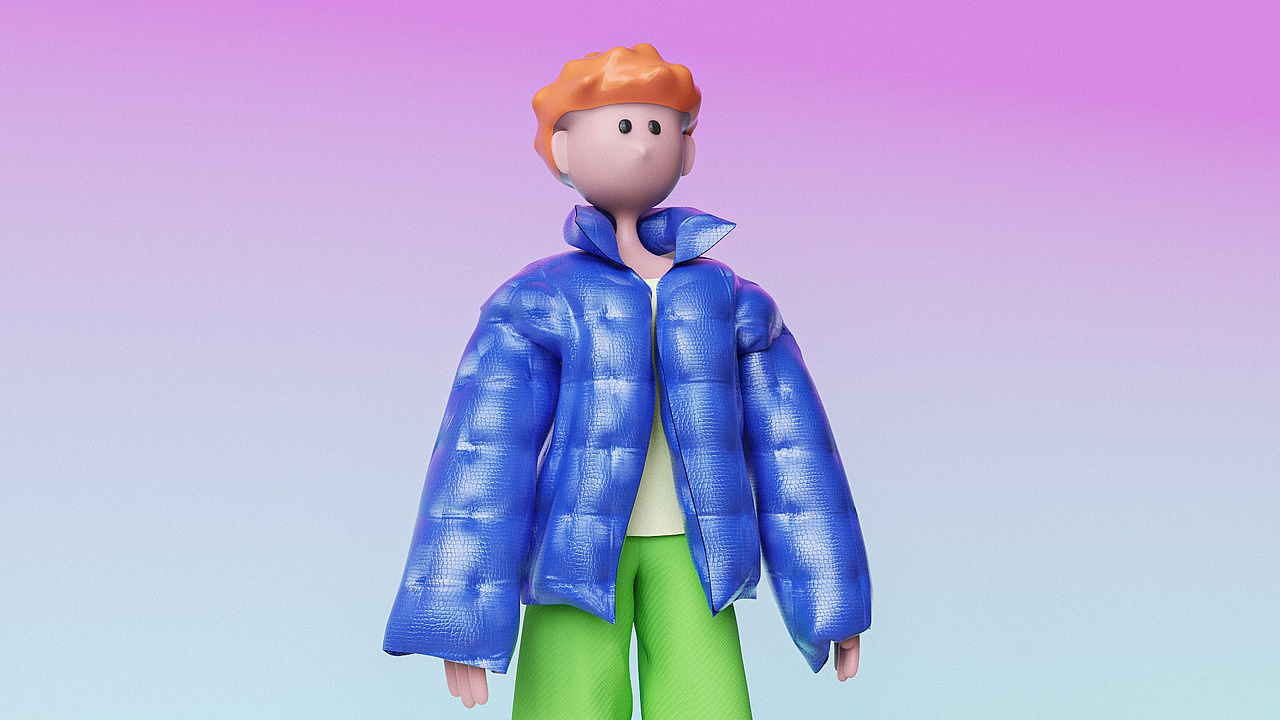 说来画长x服饰渲染日记（图ZMzEzMzMyMjcy） - 人物/生物 - 站酷设计师说来画长原创素材 - 站酷ZCOOL