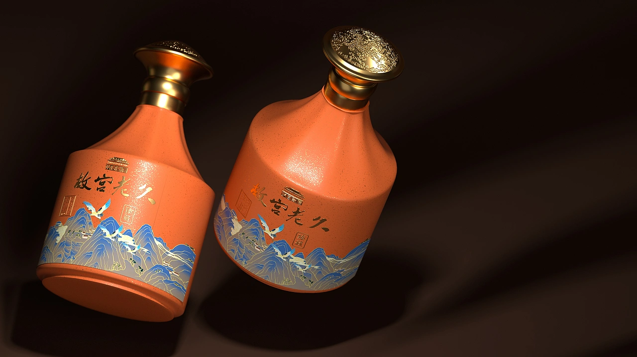 GUGONGLAOJIU X 白酒包装设计