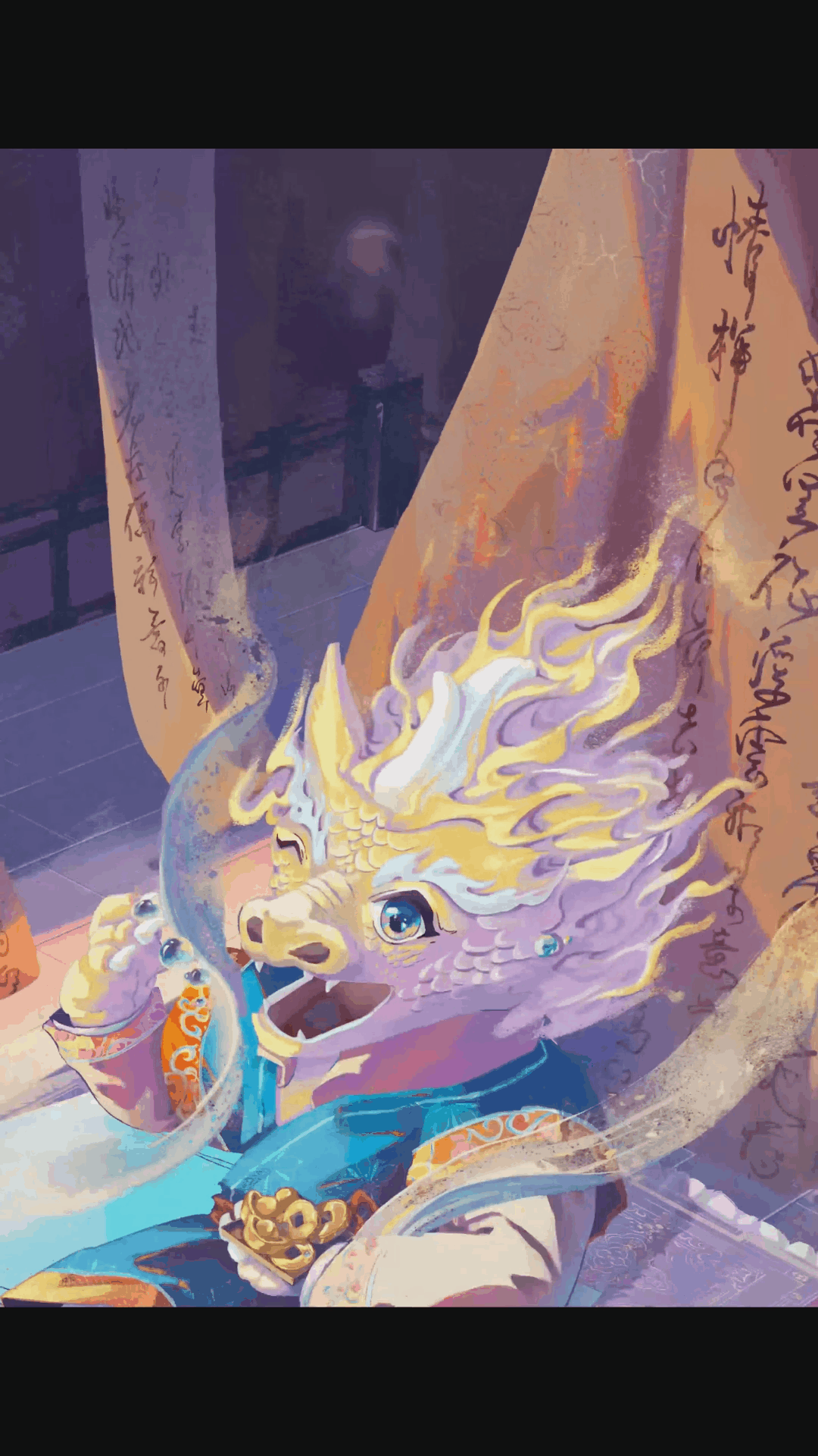 梦游山海系列二（图ZMzUwNzc4Mzk2） - 商业插画 - 站酷设计师紫砚台原创素材 - 站酷ZCOOL