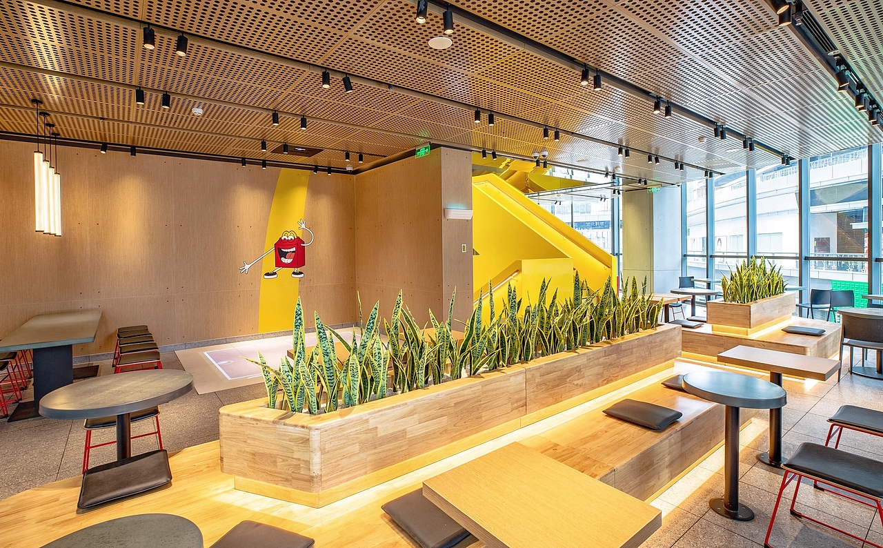 INGROUP x McDonald's|麦当劳长沙铂金岛-LEED零售金奖(图ZMzE4ODg0ODY0) - 商业空间设计 - 站酷设计师INGROUP创意设计原创素材 - 站酷ZCOOL