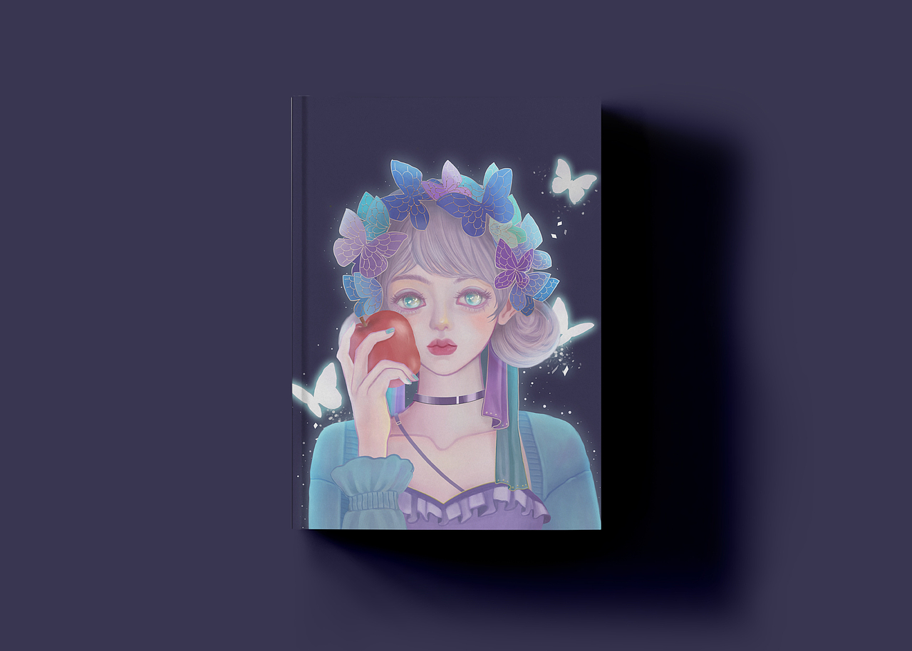夜色深处-梦幻微写实少女系列插画合集（图ZMzMzNzQyNjIw） - 商业插画 - 站酷设计师Flora芳野原创素材 - 站酷ZCOOL