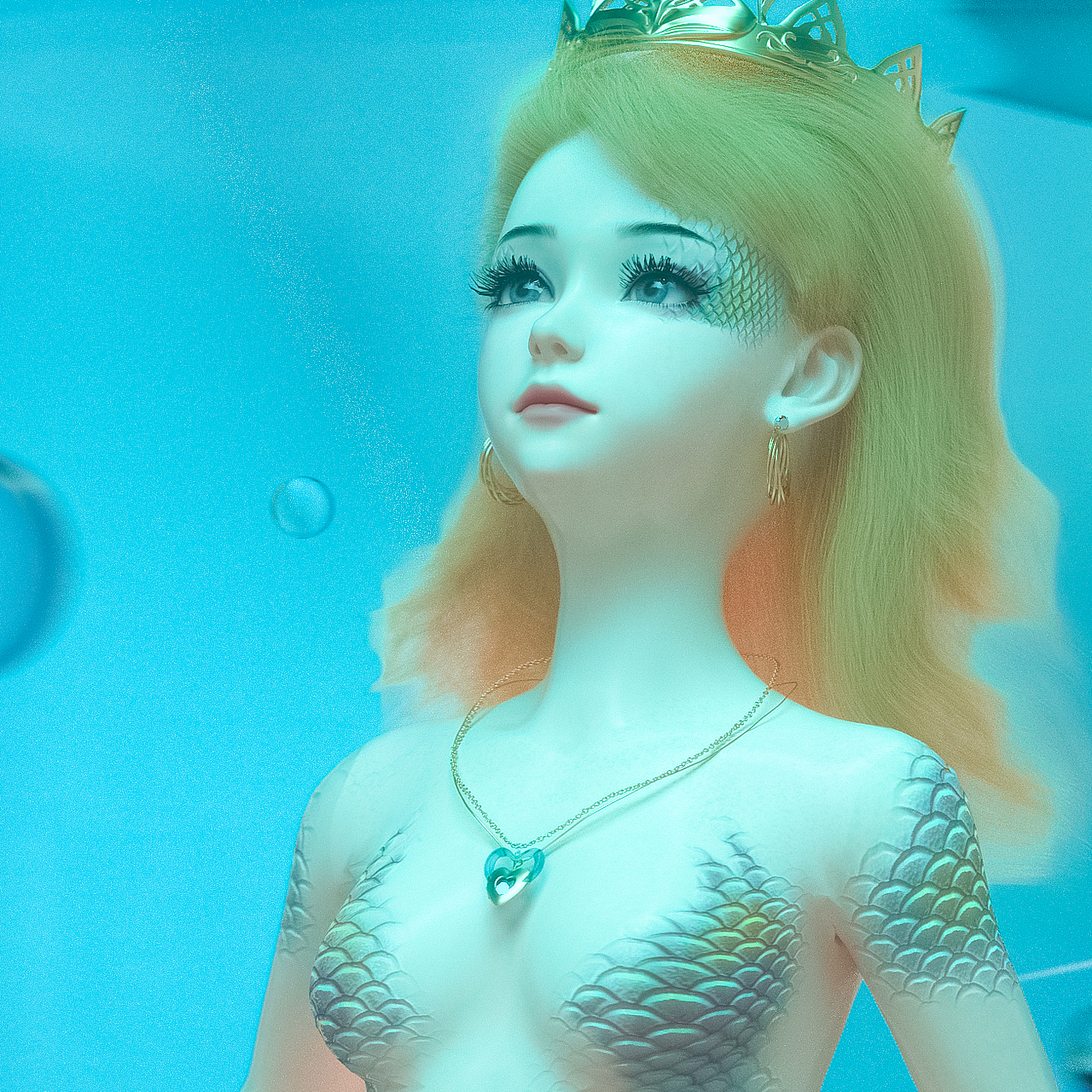 小美人鱼 虚拟人 IP