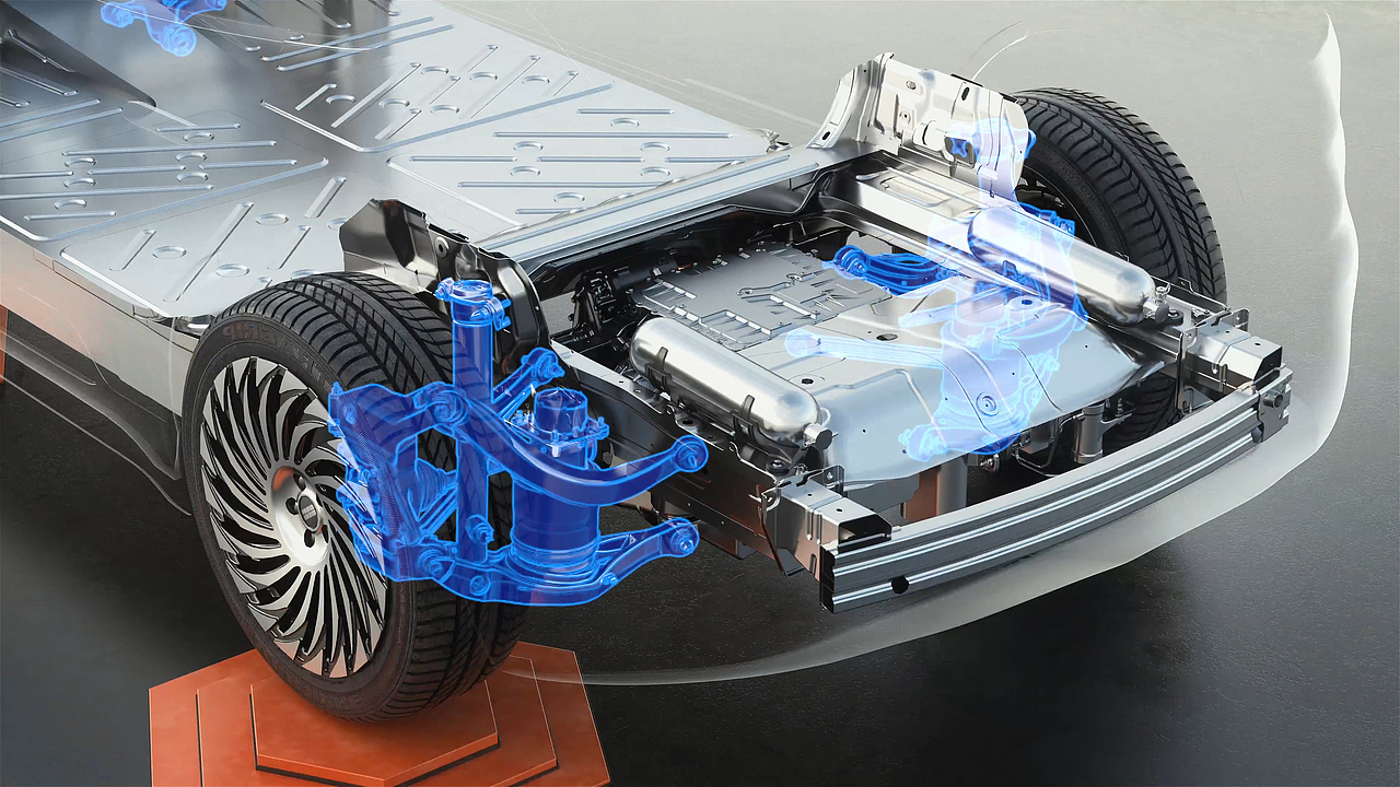 吉利北京车展概念底盘