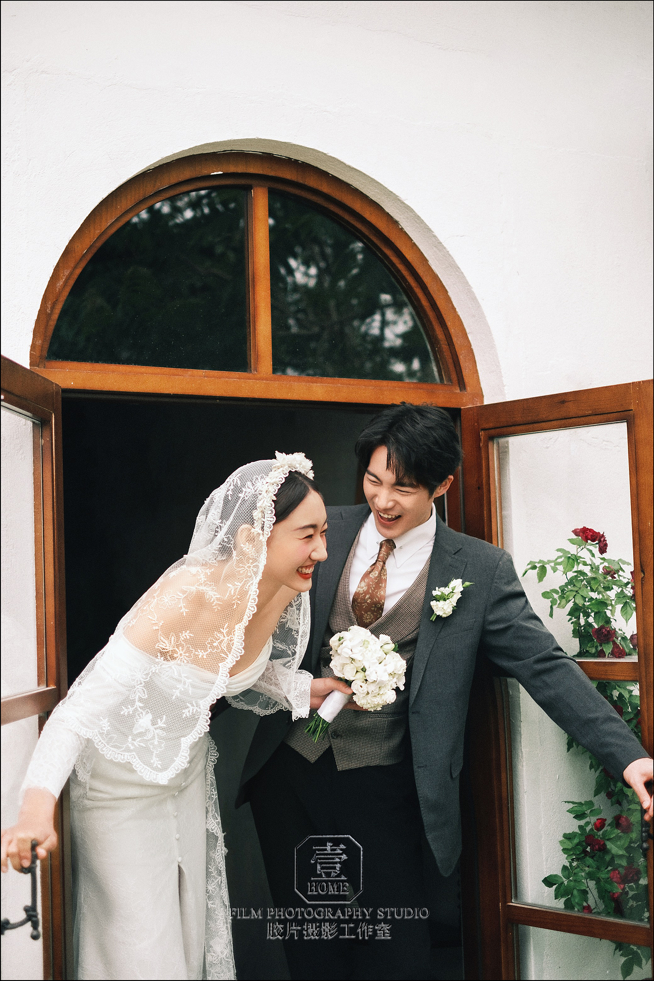 北京壹home胶片婚纱照,余爱婚纱下的限定浪漫~