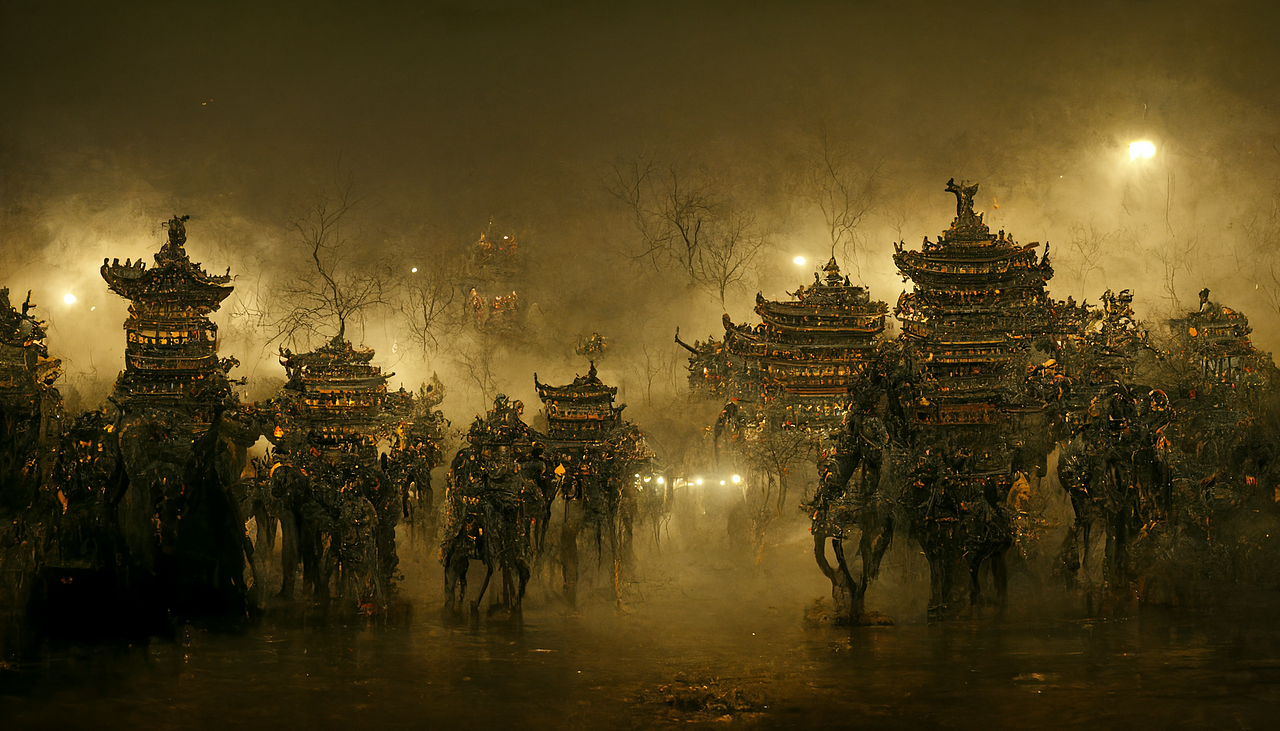 [AI.02]&quot;阴兵过境，鬼王出争&quot; 一 中式民俗恐怖故事