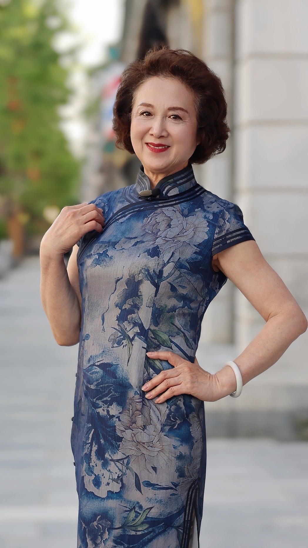 奶奶的旗袍街拍