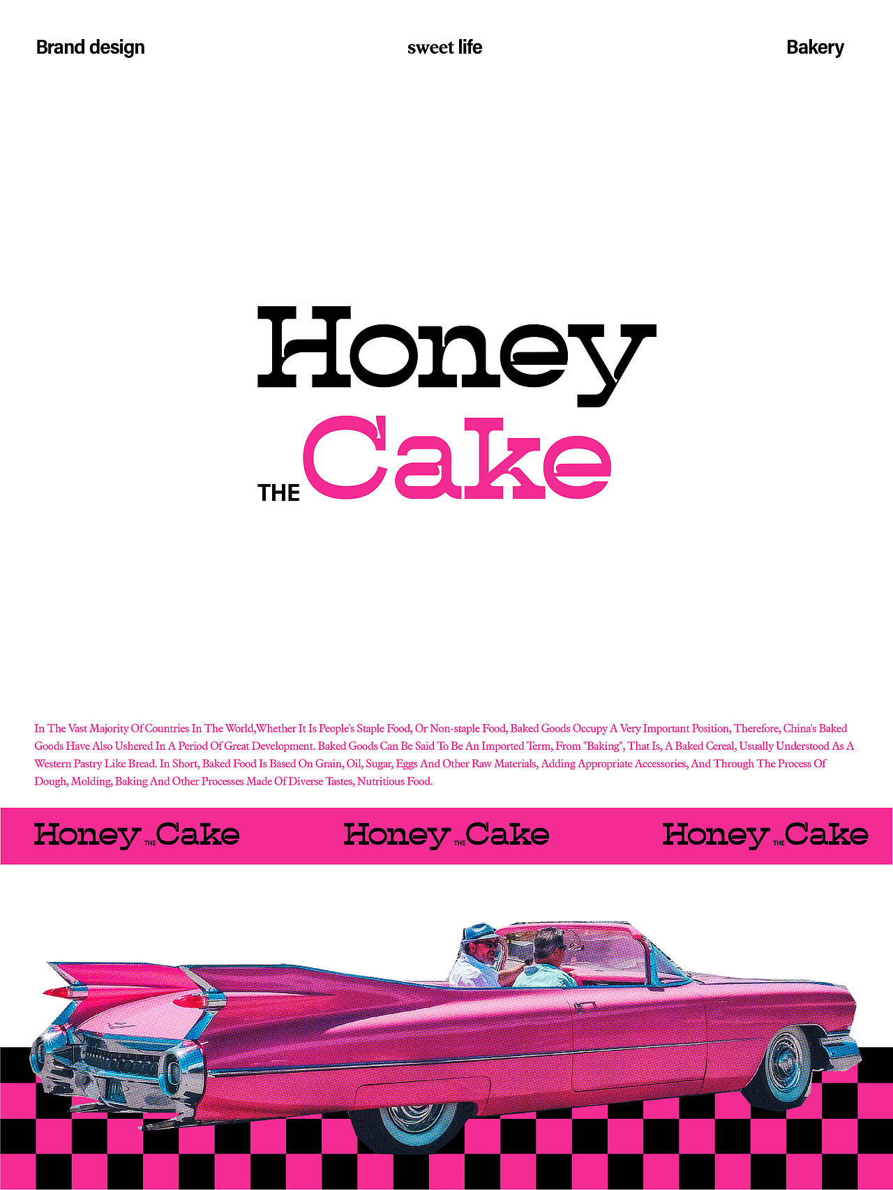 honey-cake甜心烘焙屋｜品牌全案设计（图ZMzQ2MDM2MjY0） - 品牌 - 站酷设计师暴力的小肉丸子原创素材 - 站酷ZCOOL