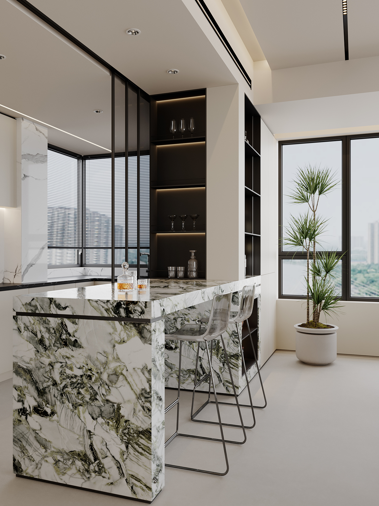 现代风格-未来效果图