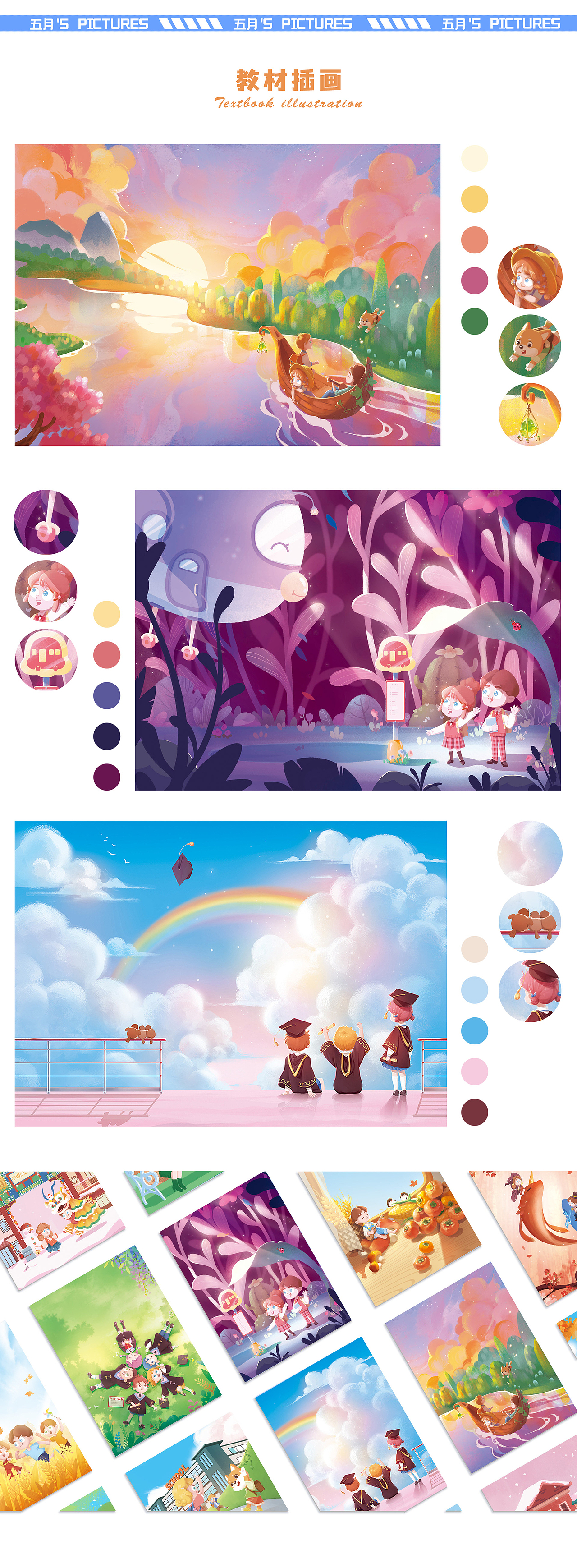 这几年的作品集（图ZMzAxOTcwNjI0） - 儿童插画 - 站酷设计师画五月原创素材 - 站酷ZCOOL