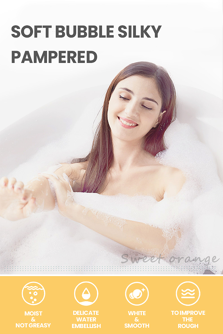 阿里巴巴国际站丨甜橙沐浴露详情页设计