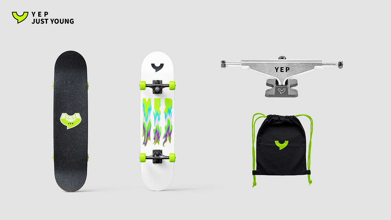 YEP 滑板品牌设计（图ZMzM4NjQ1NDUy） - 品牌 - 站酷设计师x24782478原创素材 - 站酷ZCOOL