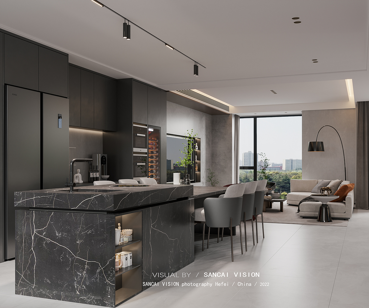 家装效果图表现-SANCAI VISION（图ZMzE0NTYxMDg4） - 家装设计 - 站酷设计师三彩视觉原创素材 - 站酷ZCOOL