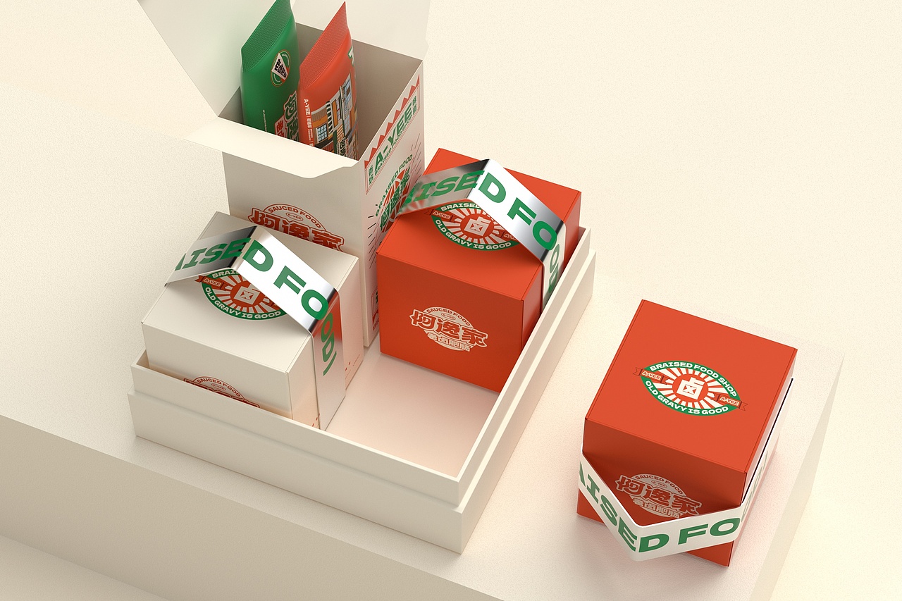 阿逸家 老卤肥肠 餐饮品牌策略视觉（图ZMzI2MjE3NDg4） - 品牌 - 站酷设计师言合品牌设计原创素材 - 站酷ZCOOL