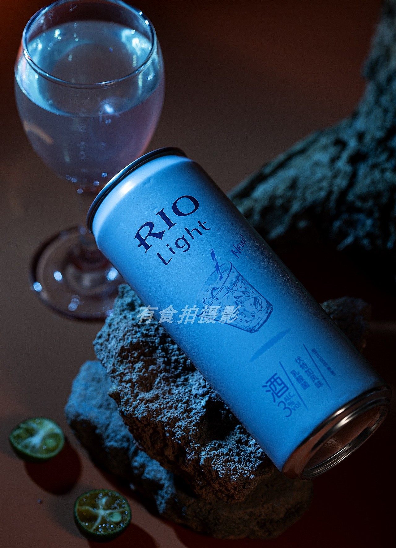 深圳食品美食摄影--电商鸡尾酒饮品拍摄