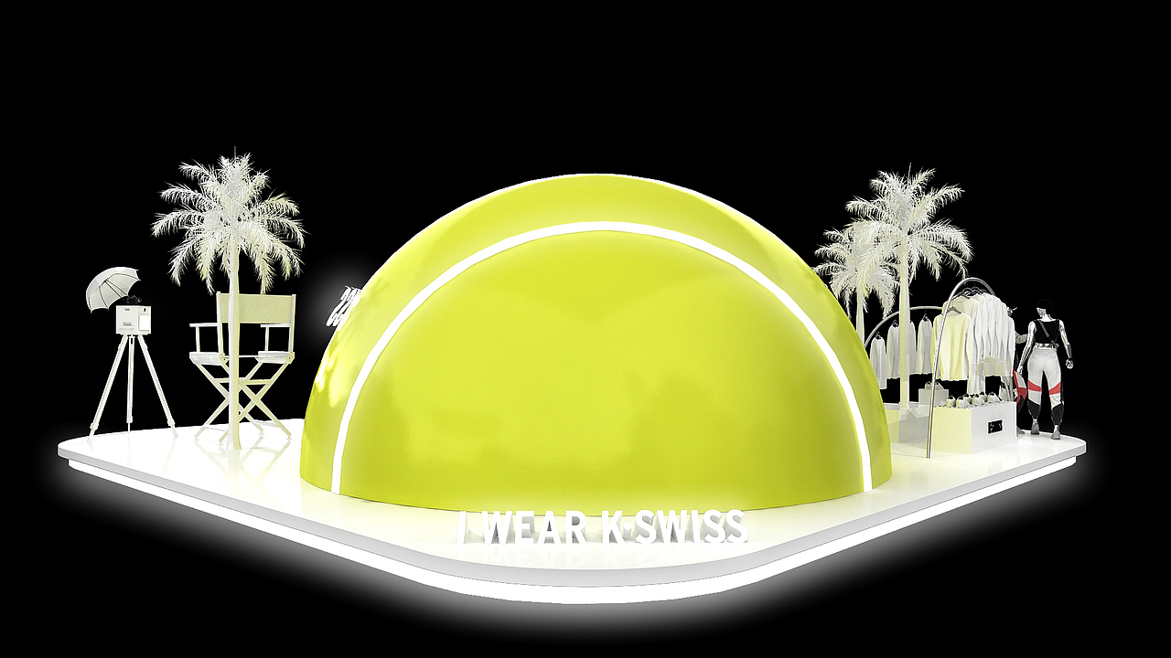 K·Swiss快闪店（图ZMzQ5NTE2Mjg0） - 展陈设计 - 站酷设计师筑光创文化传媒原创素材 - 站酷ZCOOL