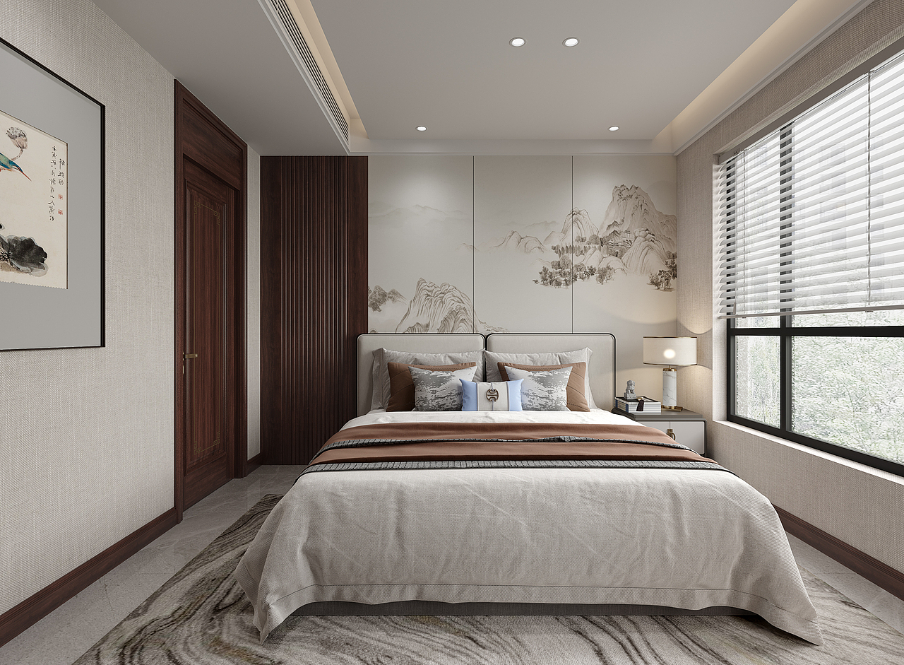 效果图项目 新中式风格