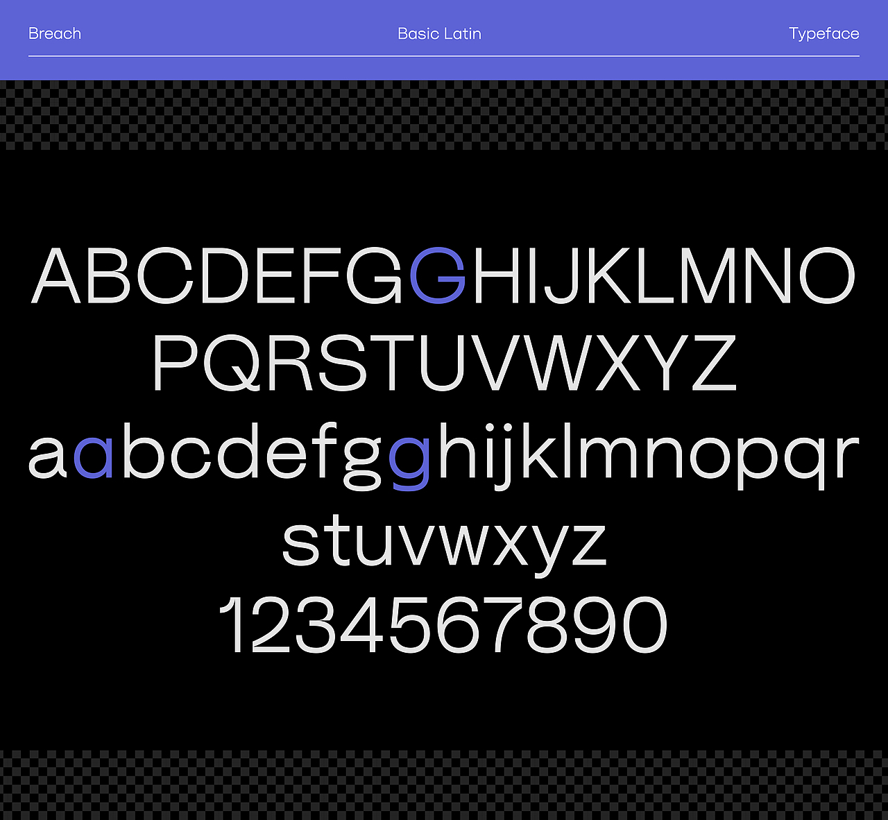 「 Breach 」免费商用英文字体