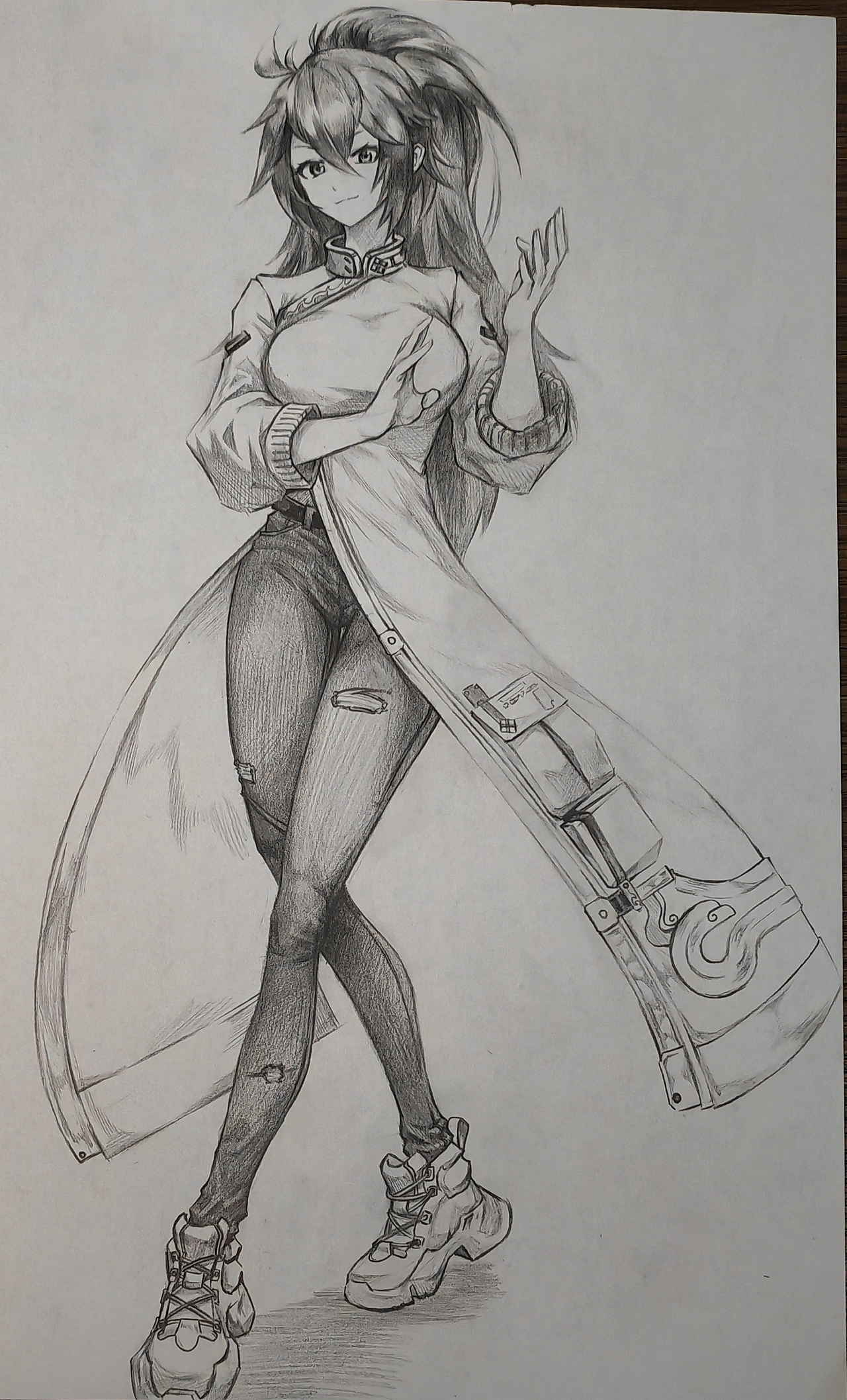 《定风波》个人游戏项目手绘人设