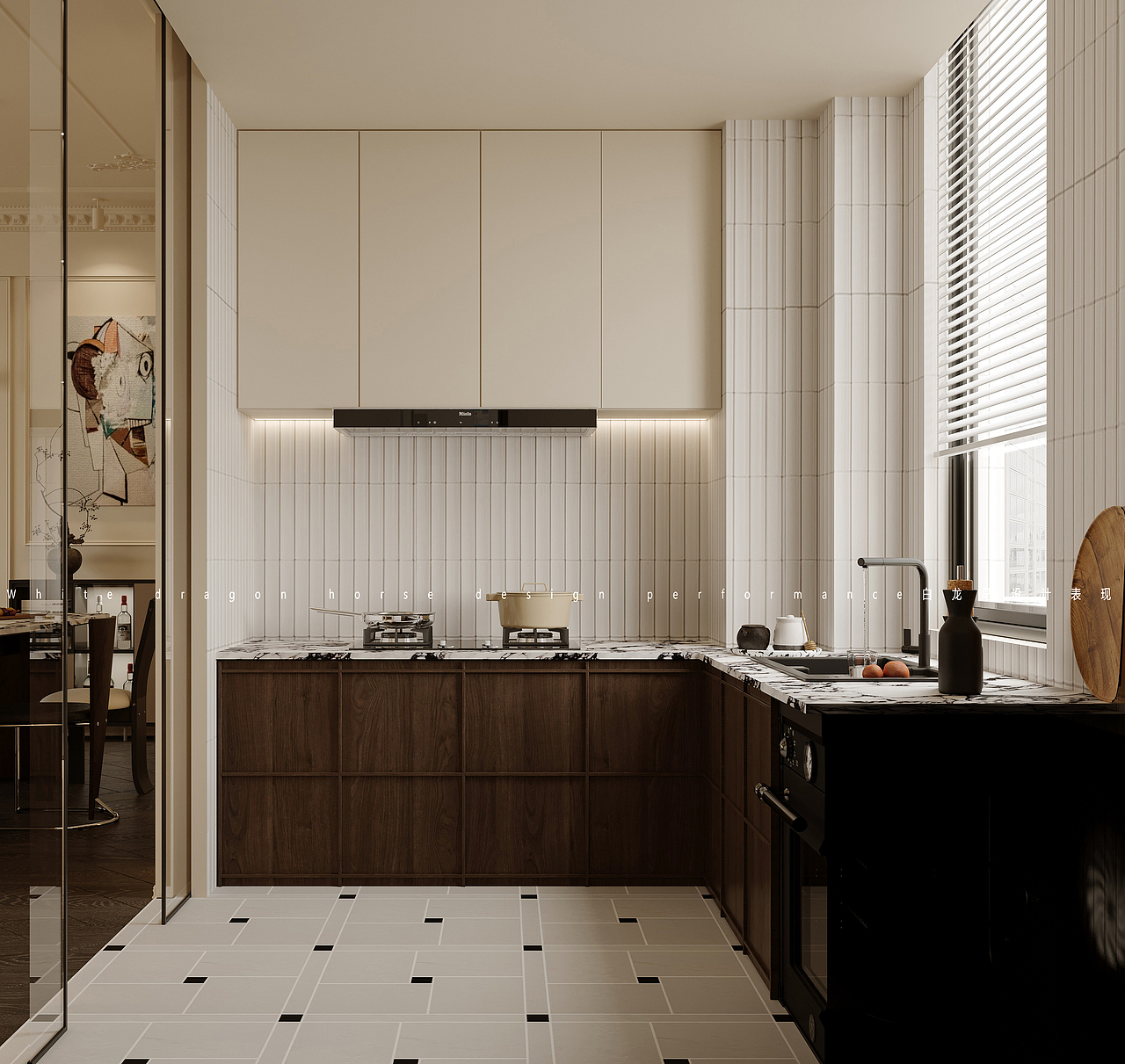 复古风——白龙马效果