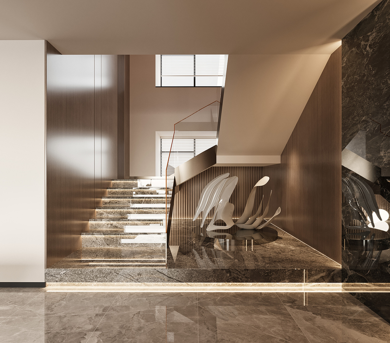 意式别墅混搭风格（图ZMzYwNjgxNzgw） - 商业空间设计 - 站酷设计师白龙马效果图杨芸原创素材 - 站酷ZCOOL