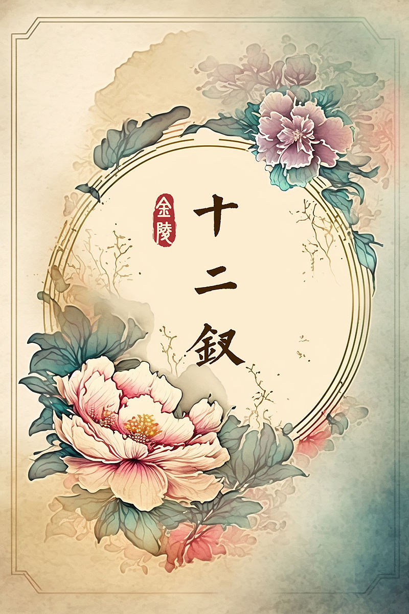 用Ai致敬经典——《红楼梦》金陵十二钗（图ZMzM4MDA3MjIw） - AI作品 - 站酷设计师靳思JS原创素材 - 站酷ZCOOL