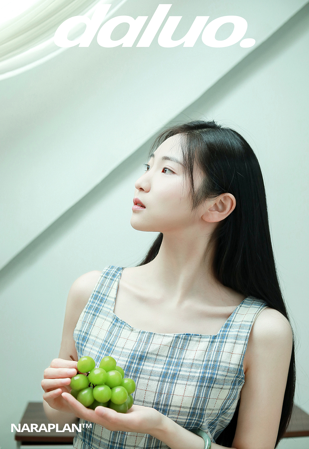 人像写真拍摄 | 绿色的饱和度 