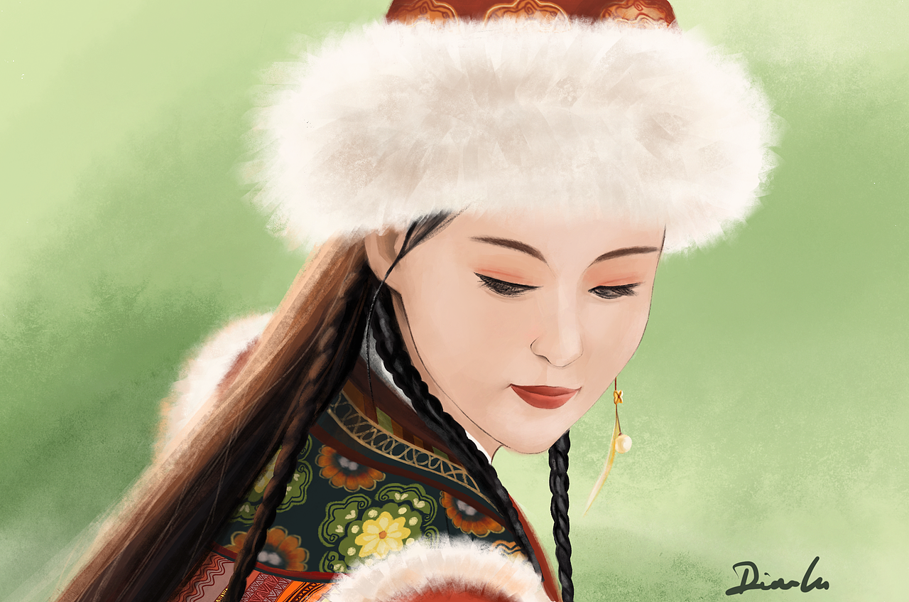 燕云台 唐嫣（图ZMzYzMDQ5OTY4） - 艺术插画 - 站酷设计师李论论论论论原创素材 - 站酷ZCOOL