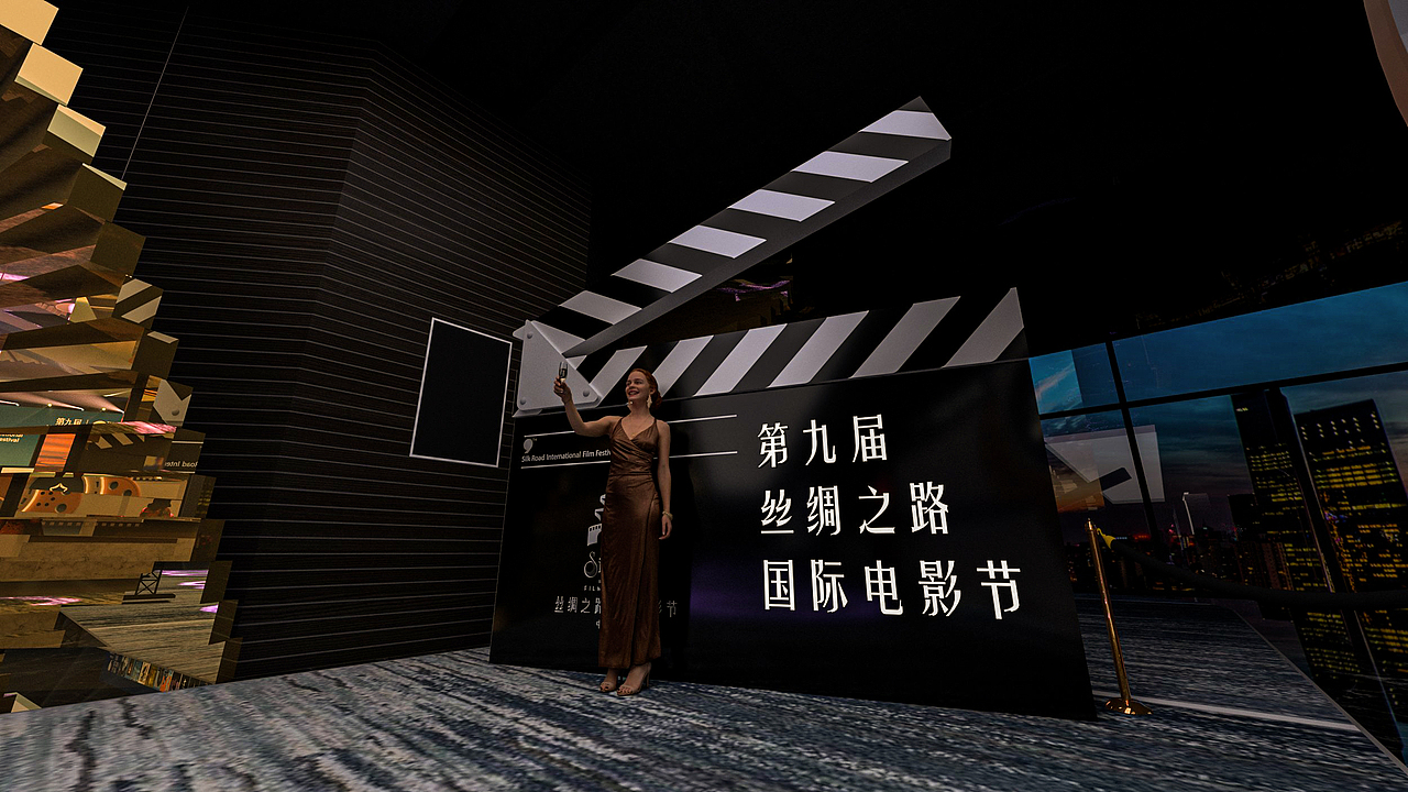 第九届丝绸之路电影节短篇嘉年华（图ZMzI3NDc0MDY0） - 舞台美术 - 站酷设计师zkymomo原创素材 - 站酷ZCOOL