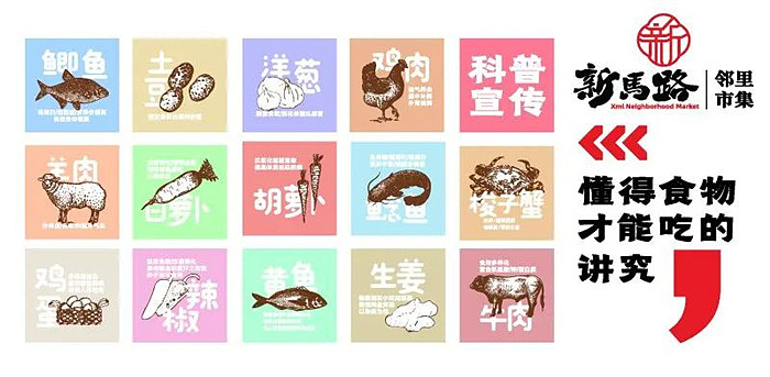 义乌新马路邻里市集（图ZMzU1Mjc1NDI0） - 其他空间 - 站酷设计师一鸿农贸市场设计原创素材 - 站酷ZCOOL