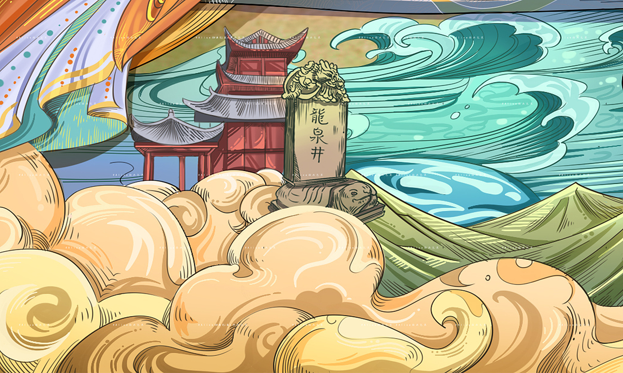 【泸州老窖】泸州老窖白酒包装中秋插画（图ZMzA2ODQzNTAw） - 商业插画 - 站酷设计师Alice插画包装原创素材 - 站酷ZCOOL