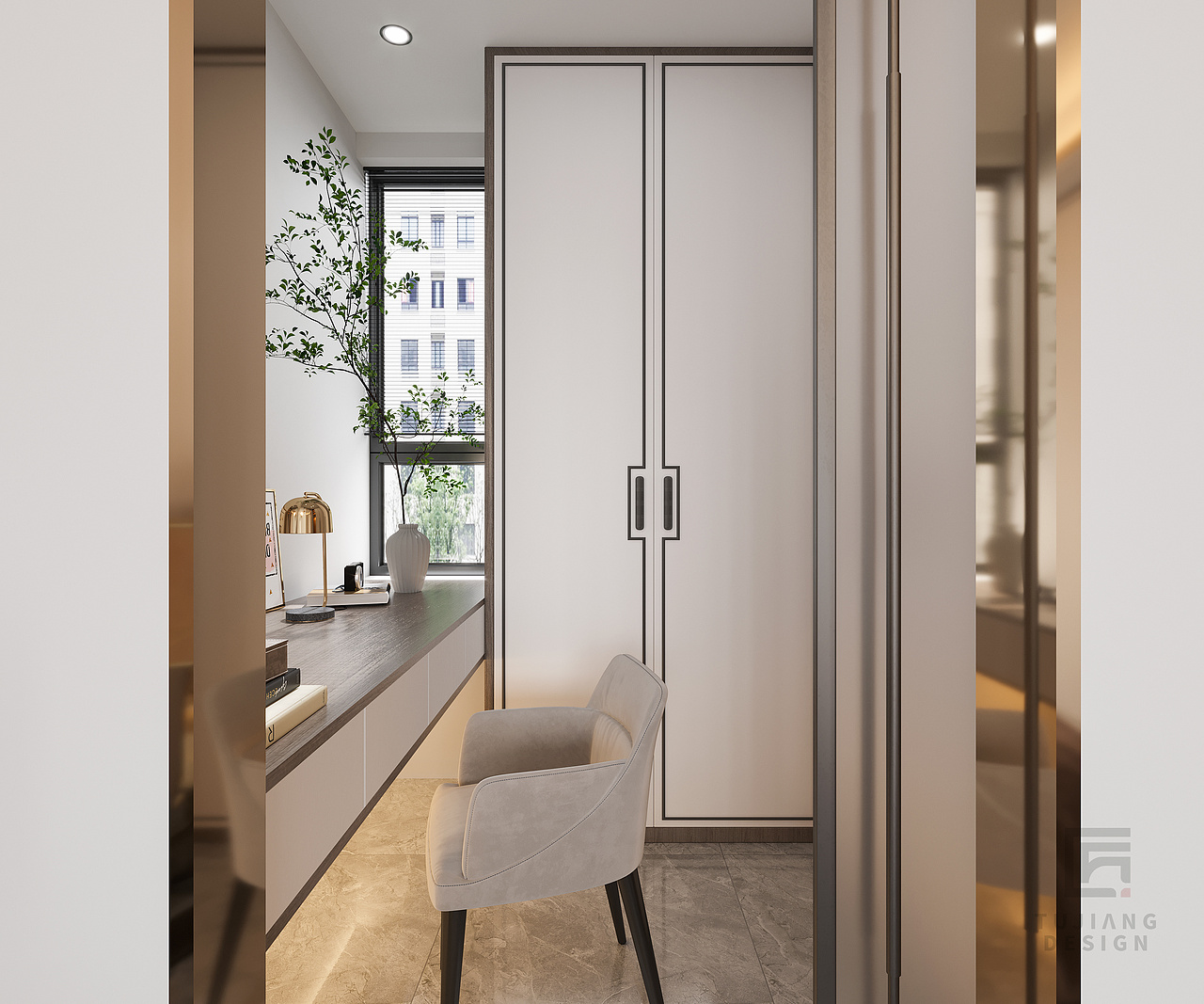 现代新中式的悠然雅致,简约空间的氛围